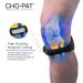 Cho-Pat Original Knee Strap - Patella Support for Runner's Knee, Jumper's Knee, Osgood Schlatter's - Black, Medium (1 Pair) - Buy Online on GoSupps.com
