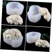 MAGICLULU Silicone Cake Molds Mold 3D Pastry Silica Gel White Candle Silicone Molds 10.8X8.5X5CM - Buy Online on GoSupps.com