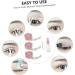 Didiseaon 1 Set Double Eyelid Sticker Double Eyelid Pastes Beautifying Eye Stickers Big Eye Tools Lids Design Eyelid Strips Make up Kit Beautiful Eyes Glue Pink Adhesive Strip - Buy Online on GoSupps.com