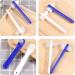 JECOMPRIS 8-Part Prosthesis Brush Set - Hard Solid Heads & Flat Bristles for Cleaning Artificial Teeth & Braces - Ideal for Dentures & Mouthguards - Buy Online on GoSupps.com