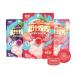 Fruit Juice Gummies Fruit Fudge 60% Juice Content White Peach Grape Flavored Soft Candy Chewing Candy Peelable Juice Gummy Candy Chinese Sweets Dessert Casual Candy Snacks Gift (Strawberry 2bag) Strawberry 2bag
