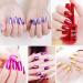 Wishwin Mirror Effect Nail Polish 8 Color UV LED Metallic Shiny Metal Nail Art Gels Nail Art Tool 18ml - Buy Online on GoSupps.com