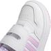 adidas Kids Hoops Mid 2.0 I Fitness Shoes - Child 5 UK - Ftwr White/Lilac Violet Fusion - Buy Online on GoSupps.com