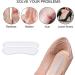 Heel Grips Liner Cushions for Loose Shoes | Prevent Blisters & Heel Pain | Metatarsal Pads for Men & Women (Clear - Buy Online on GoSupps.com