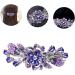 minkissy the hairpin rhinestone clip hair holder metal hair clips for women hair barrettes for women crystal hair barrettes purple hair barrettes alloy the flowers ponytail Flowers - Buy Online on GoSupps.com