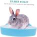 BESPORTBLE 2pcs Box Pet Urinal Potty Bunny Bedding Guinea Pig Training Pan Rabbit Potty Pet Pee Toilet Abs Blue 24.5X18.5cmx2pcs Bluex2pcs - Buy Online on GoSupps.com