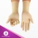 Dynarex Sterile Latex Surgical Gloves Size 8 - Powder-Free, Beaded Cuffs, Bisque - 50 Pairs - Superior Protection & Comfort for Sensitive Hands - Buy Online on GoSupps.com