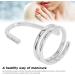 Decorative Nail Ring Fashion Fingertip Jewelry Nail Art Ring for Ladies Stylish Nail Accessories in Gold for Parties Weddings and Daily Wear (3050 platinum) - Buy Online on GoSupps.com
