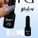 Didier Lab Premium Super Shiny Top and Base Coat Gel Polish Set - Clear Long Lasting Nail Varnish - UV LED Shellac - No Wipe Top Coat - 2pcs - Buy Online on GoSupps.com