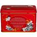 New English Teas Vintage Victorian Tea Tin in Berry-Red with 40 English Breakfast Teabags Earl Grey - 1 Count - Buy Online on GoSupps.com