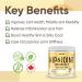 StarryVet Hip&Joints Supplement for Dogs 100Grams Powder Easy to use Advanced Hip and Joint Supplement with Glucosamine MSM Premium Joint Relief Salmon Flavor - Buy Online on GoSupps.com