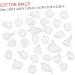 Boules De Coton Pour Dissolvant De Vernis Ongles 300 Pi ces Taille Moyenne Coton Doux Retrait Vernis Gel Manucure Usage Professionnel Domicile - Buy Online on GoSupps.com