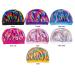 Girls Satin Sleep Caps - Kids Bonnets for Curly Hair - Blue/Pink Satin Night Cap for Black Girls - Buy Online on GoSupps.com