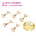 Buy Crazy Sale Nail Tips Display - Magnetic Oval Crystal Exercise Stand & Basic Alloy Holder (Yellow) | Shop Internationally Now! - Buy Online on GoSupps.com