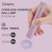 Delanie Handheld UV Light for Gel Nails - Rechargeable Portable Mini UV LED Nail Lamp | Small Curing Light in Purple - Buy Online on GoSupps.com