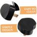 5 Pairs Heart-Shaped High Heel Pads - Replacement Heel Tips & Caps for Shoe Repair - PVC Black Accessories - Buy Online on GoSupps.com