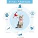 2pcs Cat Collar Toy Silicone Cat Teasing Wand Adjustable Cat Feather Collar Toys with Bell Cat Interactive Teaser Toys for Indoor Cat Playing Training (Pink Blue) - Buy Online on GoSupps.com