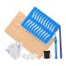 Didiseaon Microblading Blue Pencil Practice and & Ink Dark Eyebrow Pigment Pen Manual Eye D Kit Cup