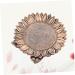 Zerodeko Plant Decor Jewelry Tray Snack Fruit Trays Jewelery Dessert Tray Dried Fruit Plate Round Jewelry Box 18*18 cm As Shown - Buy Online on GoSupps.com