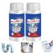 2PCS Powerful Pipe Dredging Agent Toilet Unclogging Deodorizer Pipeline Dredging Agent Sink Drain Cleaner Kitchen Toilet Pipeline Quick Cleaning Tool