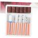 minkissy 1 Set Nail Drill Heads Pedicure Bits Nail File Bits Nail Art Equipment Electric Nail File Drill Bits Nail Drill Tool Manicure Tools Nail Drill Bits Nail Polish Grinding Head 6.5x5.5cm Pink - Buy Online on GoSupps.com
