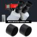 4PCS Soft Rubber Eyepiece Covers for 32-36mm Stereo Microscope - Eye Guards Shield Cups - 2 Oblique Angle & 2 Flat Angle Black - Buy Online on GoSupps.com
