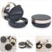 FOMIYES Box Makeup Container Black Container Dispenser Container Powder Container with Puff Makeup Powder Container Small Powder Container Travel Powder Puff Abs Body - Buy Online on GoSupps.com