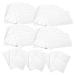 EXCEART 60pcs Elf Ear Stickers Silicone Patches Women Ear Tape Cosmetic Ear Tape Cosmetics Ear Sticker Earring White Silica Gel Vertical Ear Corrector White 3.8x1.7cm