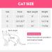 LIANZIMAU Cat Surgical Recovery Suit - Purple Medium - E-Collar Alternative & Pajama for Abdominal Wounds - Indoor Pet Clothing - Buy Online on GoSupps.com