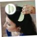Orfofe 2-in-1 Jade Kamm Head Massager & Gua Sha Tool - Portable Jade Massage Device for Deep Relaxation & Body Care - Buy Online on GoSupps.com