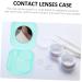 Travel Set Contact Lens Container & Organizer | Healeved Glasses Holder with Mirror | Eye Lens Care Case - Buy Online on GoSupps.com