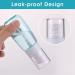 WLLHYF 2 Pack Travel Spray Bottle TSA Approved Small Spray Bottle Travel Size 2oz/60ml Leak Proof Refillable Fine Mist Spray Bottle for Perfume Essential Oils Toners Hair Face Cosmetics (blue/clear) - Buy Online on GoSupps.com