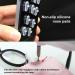 25 Pairs Silicone Nose Pads for Glasses - Non-Slip Repair Set with Screws Tweezers & Cleaning Cloth - Buy Online on GoSupps.com