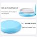 Orthodontic Box Retainer Case Aligner Case Denture Boxes Denture Storage Container Orthodontic Round Retainer Box (Blue+Mirror) - Buy Online on GoSupps.com