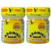 Aboniki Balm Ultra Strength (2 Glass Jar) New Powerful and Fast-Acting Formula for Whole Body Pain Relief. Soothes Aches and Pain. Deep Heat and Cooling Sensation Dual Action New Ultra Strength White Formula 2 Glass Jar