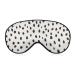 Polka Dot Sleep Mask for Women Adjustable Sleeping Eye Shades Cover with Elastic Strap