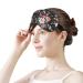 Fashion Flower Sleep Mask Eye Cover for Sleeping Blindfold with Adjustable Strap Blocks Light Night Travel Nap for Men Women - Buy Online on GoSupps.com