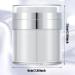 Smilcloud Airless Pump Jar 50ML - Refillable Travel Cream Bottle - Portable Cosmetic Container - Vacuum Jar Pot (Large) - Buy Online on GoSupps.com