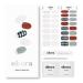 ohora Semi Cured Gel Nail Strips (N Deco) - Works with Any Nail Lamps, Salon-Quality, Long Lasting, Easy to Apply & Remove - Includes 2 Prep Pads, Nail File & Wooden Stick