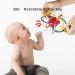 Bc Babycare Rotatable Teething Toys for Babies 0-12 Months | Lightweight Baby Rattle & Chew Toys for Teething Pain Relief - Buy Online on GoSupps.com