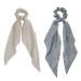 Getacota 9-Piece Bowknot Hair Scrunchies Set - Satin Chiffon Long Tail Scrunchy Scarf Vintage Ponytail Holder for Women - Buy Online on GoSupps.com