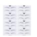 DRESSOOS Eyebrow Template 2 Beauty Makeup Kits Microblading Stencils Eyebrow Card Eyebrow Stickers Card Portable A607