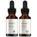 Swanson Certified Organic Argan Oil 2 fl Ounce (59 ml) Liquid (2 Pack)