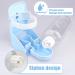 Diyife Rabbit Water Bottle 500ml/17oz - Non Drip Guinea Pig, Hamsters, Bunny, Chinchilla, Hedgehog, Squirrel, Ferret Water Dispenser - Blue - Buy Online on GoSupps.com