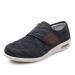 Diabetic Shoes for Man Elderly Swollen Feet Non-slip Air Cushion Bottom Fattening and Widening Shoe Extra Wide Orthopaedic Comfort Shoes Give Parents Gifts to Make the Elderly Healthier ( Color : B