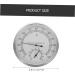Buy Homoyoyo 5ST Sauna Moisture Thermometer - Digital Wall Clock & Outdoor Thermometer | Stainless Steel 12.7x12.7cm | 5PC Set - Buy Online on GoSupps.com