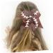 Ipetboom Softball Bow Hair Tie Barrettes for Girls Hair Scrunchies for Womens Hair Kids Hair Clips for Girls Softball Hair Ties Kids Hair Accessories Bow Tie Ribbon Child - Buy Online on GoSupps.com