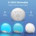 REACHER LIGHTWAKE: 3 Alarm Tones 20 Natural Sleep Sounds Dimmable 7-Color Night Light for Kids & Adults - Perfect Bedroom Companion - Buy Online on GoSupps.com