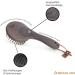 Animalon Mane and Tail Brush for Horses | Premium Horse Care Accessories | Durable Mane and Tail Comb in Brown - Buy Online on GoSupps.com