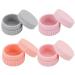 Small Cream Jars - Pocket Loose Powder Storage Jar - Leak-proof Toiletries Storage Jars for Cosmetics B